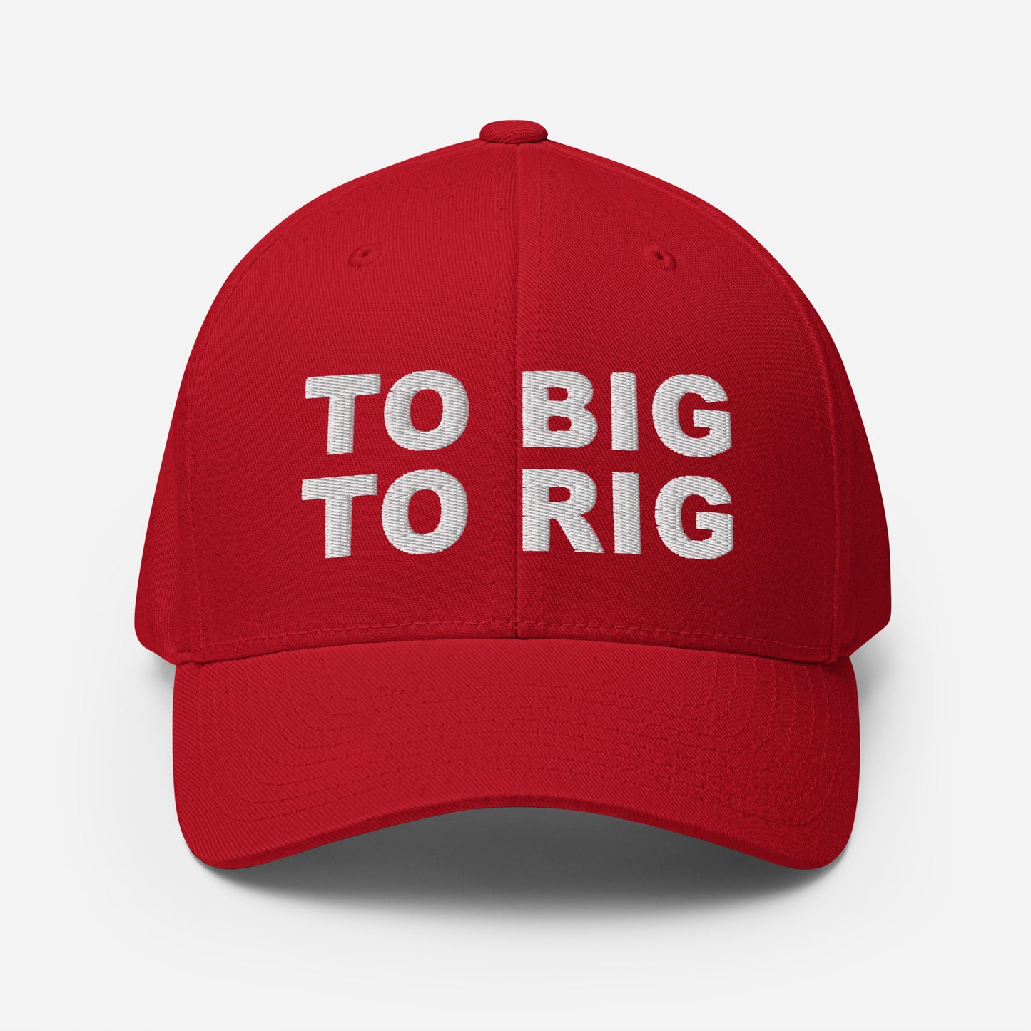 TO BIG TO RIG - Closed Structured Twill Cap